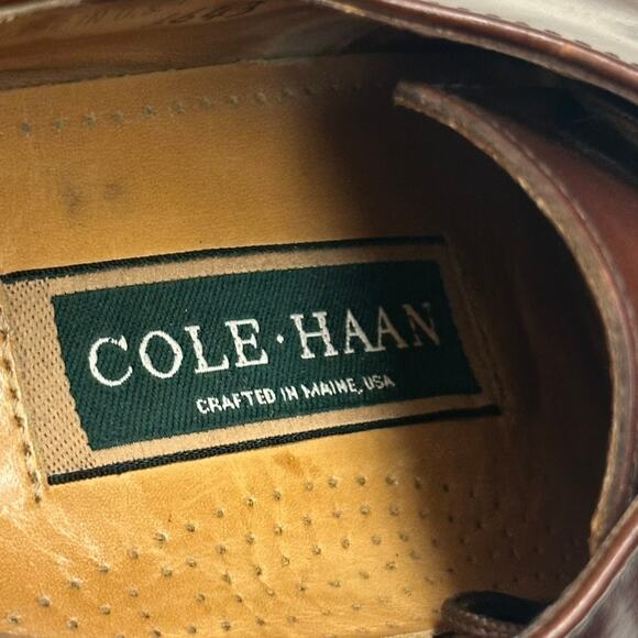 RESOLED Rancourt & Co. x Cole Haan Brown Derby Made in Maine USA 8.5 D main image 10